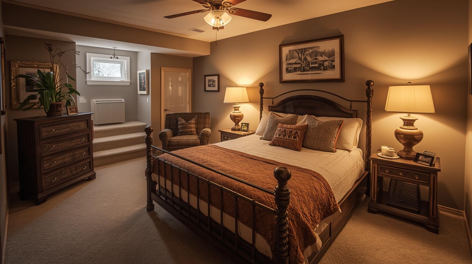 Basement Bedroom